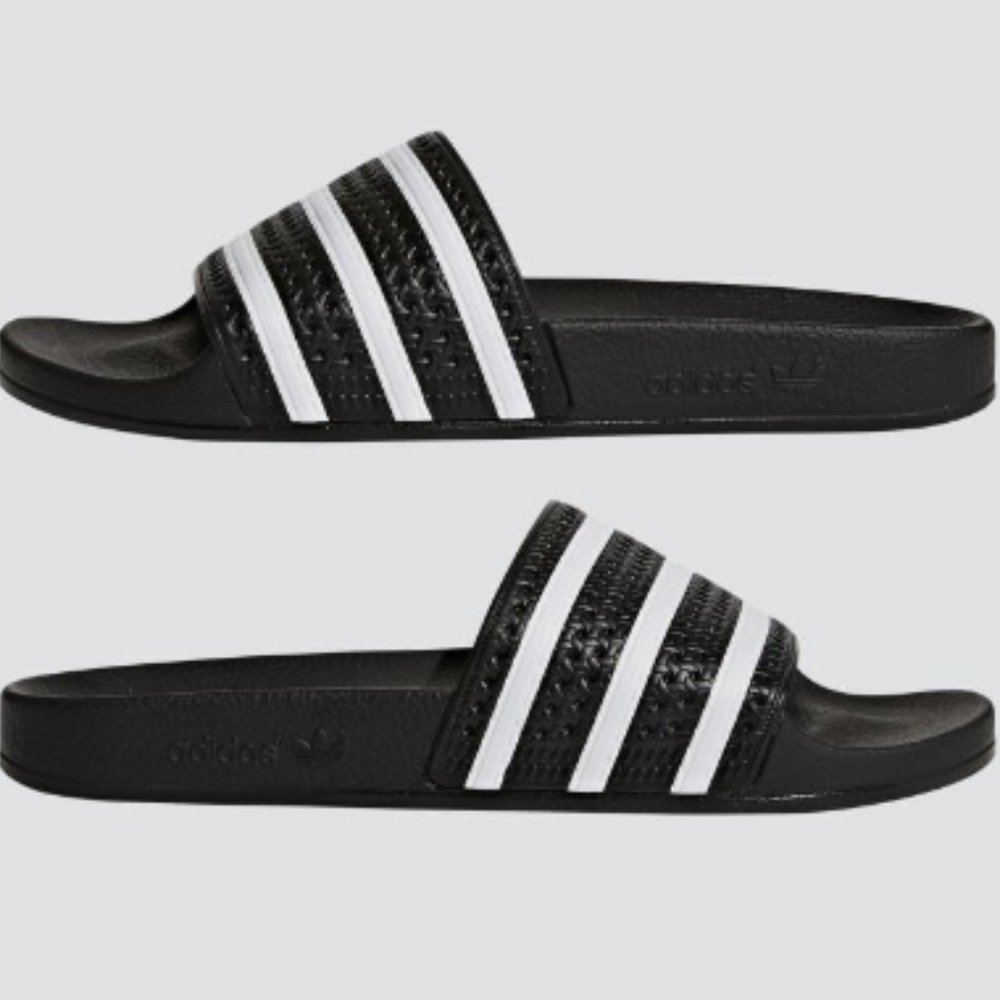 New Adidas Originals Men's ADILETTE Slides (Size 9)